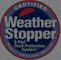 Certified Weather Stopper 3-part Roof Protection System Product Installation Warranty